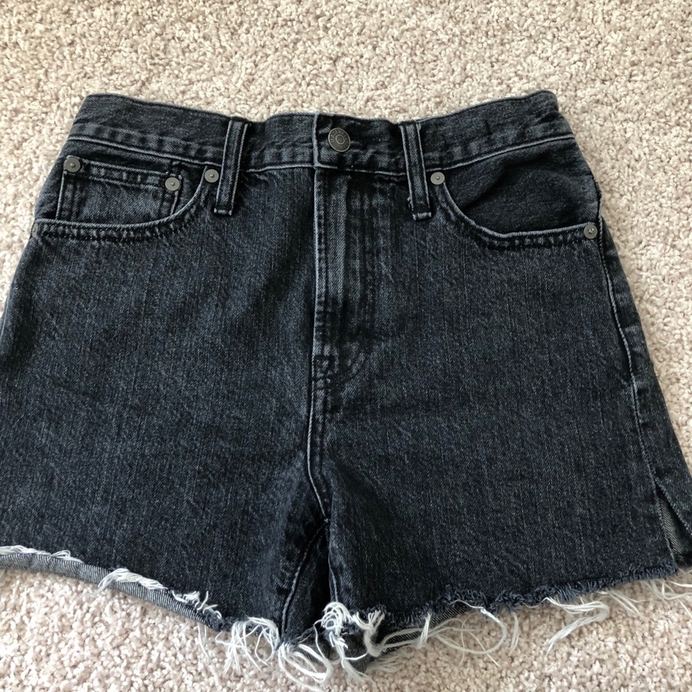 Madewell The Perfect Jean Short - Black